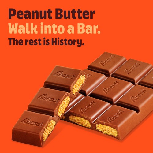 Reese's Milk Chocolate & Peanut Butter Bar  thumbnail 4