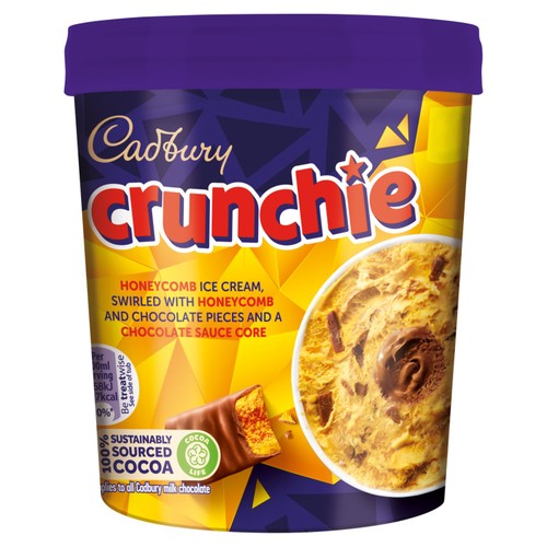 Cadbury Crunchie Ice Cream Tub thumbnail 2