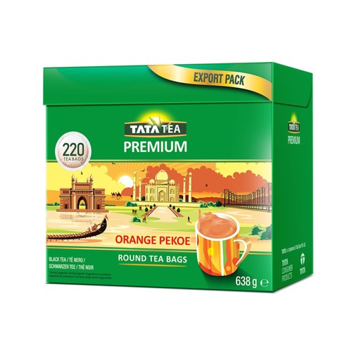 Tata Tea Premium Round Tea Bags 638g