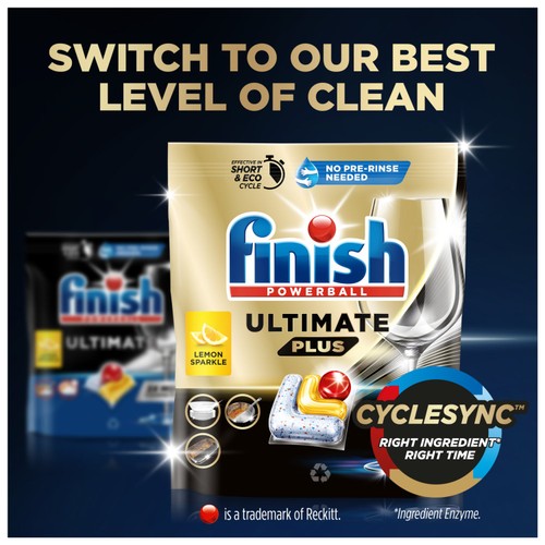 Finish Ultimate Dishwasher Tablets thumbnail 4