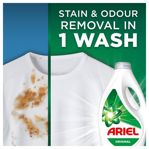 Ariel Original Laundry Liquid XXL Mega Pack 63 Washes thumbnail 3