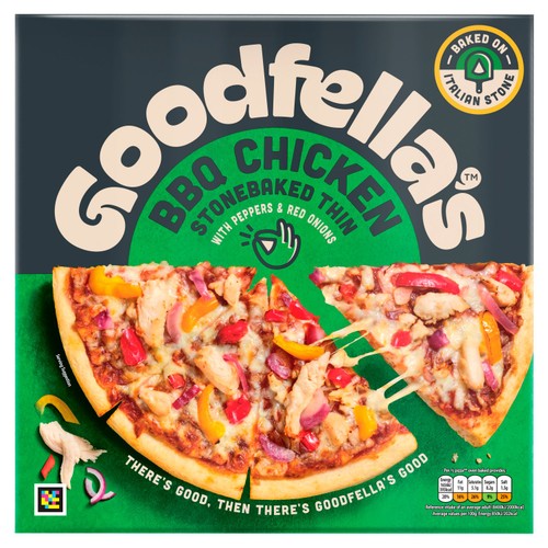 Goodfella's Stonebaked Thin BBQ Chicken Pizza