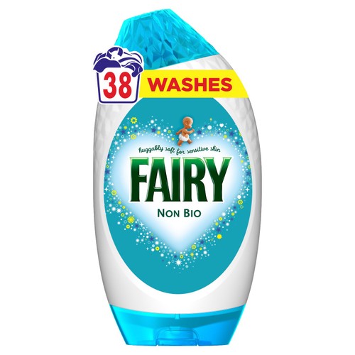 Fairy Non Bio Washing Liquid Gel For Sensitive Skin 38 Washes