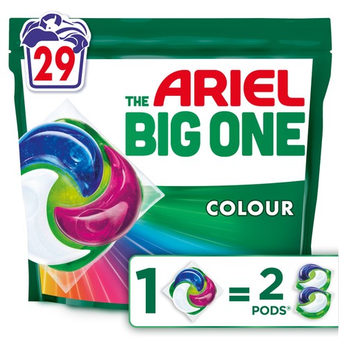 Ariel Colour The Big One Laundry Capsules 29 Washes