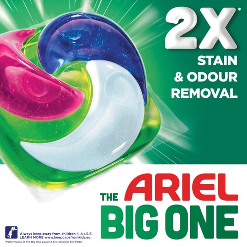 Ariel Colour The Big One Laundry Capsules 29 Washes thumbnail 3