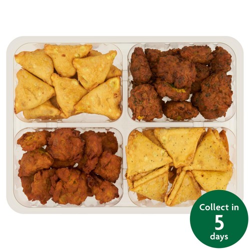 Indian Style Snack Selection (48 Piece) FTO