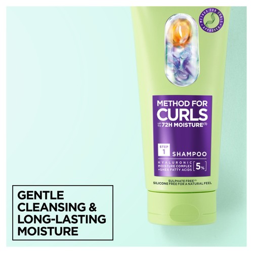 Garnier Method for Curls Shampoo 200ml thumbnail 2