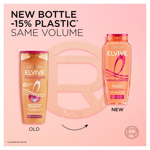 L'Oreal Elvive Dream Lengths Shampoo   250ml thumbnail 2