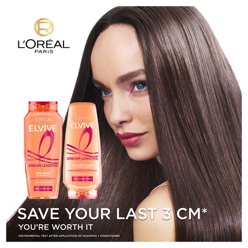 L'Oreal Elvive Dream Lengths Shampoo   250ml thumbnail 3