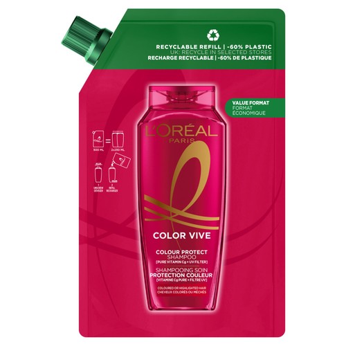 L'Oreal Color Vive Shampoo Refill 500Ml