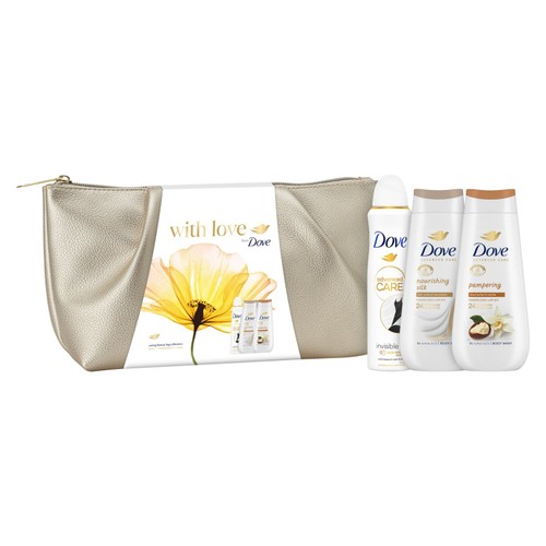 With Love From Dove Pampering Beauty Bag