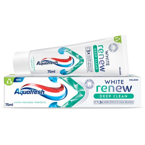 Aquafresh White Renew Deep Clean Whitening Toothpaste