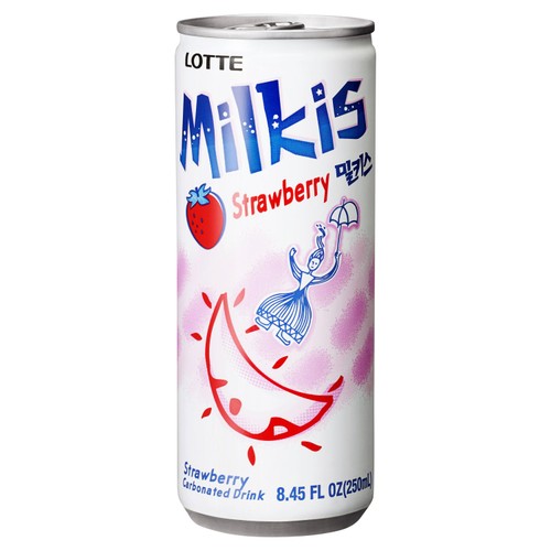 Lotte Milkis Strawberry Drink