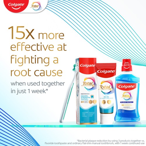 Colgate Total Active Prevention + Enamel Strength Toothpaste 125ml thumbnail 4