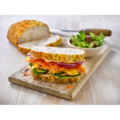 Warburtons Gluten Free Seeded Tiger Bloomer 400g thumbnail 2