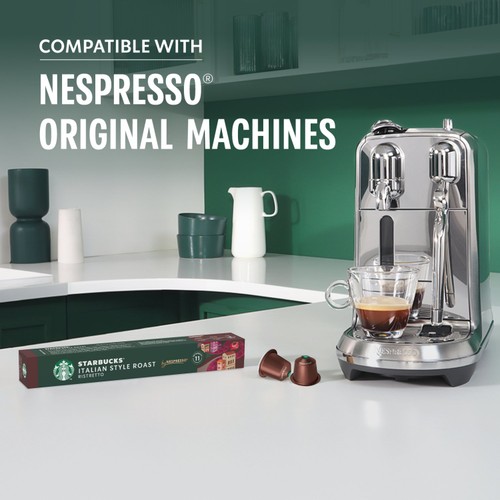 Starbucks By Nespresso Italian Roast 10 Capsules thumbnail 4
