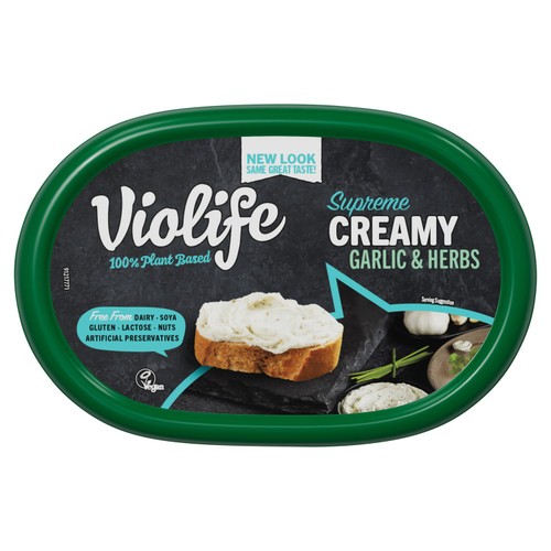 Violife Creamy Garlic And Herb 150g