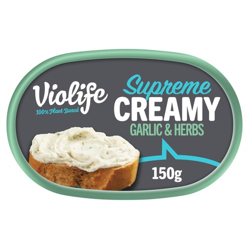 Violife Creamy Garlic And Herb  150g thumbnail 2