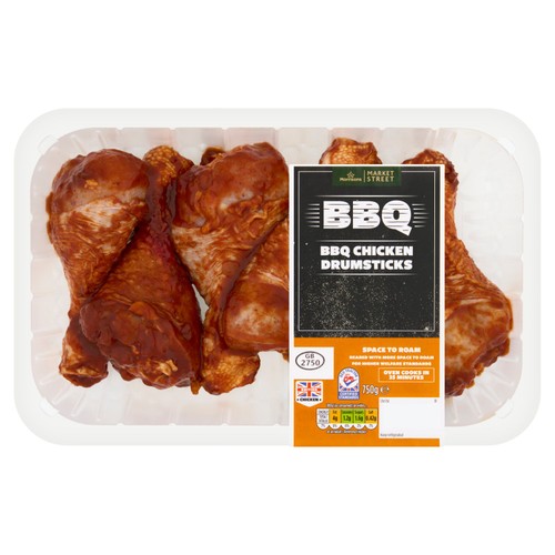 Morrisons BBQ Chicken Drumsticks 750g