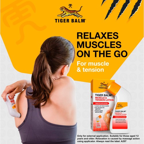 Tiger Balm Muscle Lotion 80ml thumbnail 3