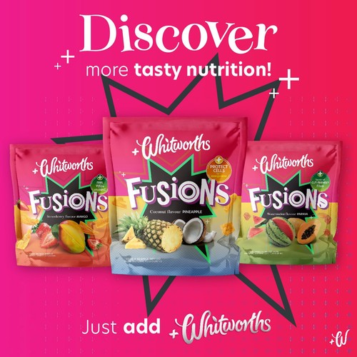 Whitworths Wondermix Feel Strong Nut Mix   190g thumbnail 2