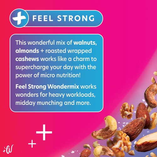 Whitworths Wondermix Feel Strong Nut Mix   190g thumbnail 3