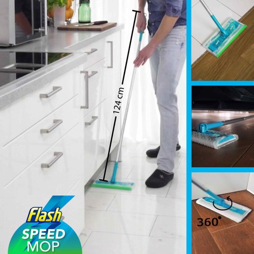 Flash Citrus Fresh Speed Mop Starter Kit With 6 Refills thumbnail 3