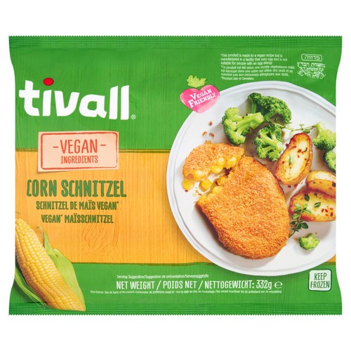 Tivall Vegan Corn Schnitzel 332g