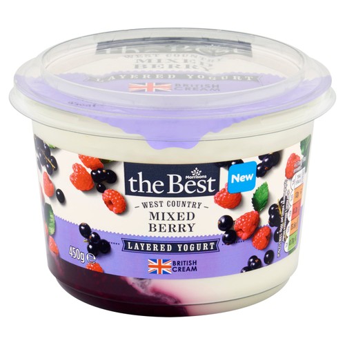 Morrisons The Best Mixed Berry Yoghurt 450g