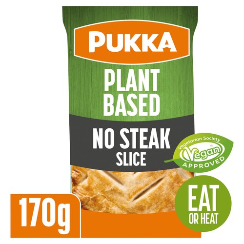 Pukka Vegan No Steak Slice 170g