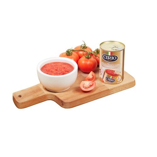 Cirio Polpa Finissima Finely Chopped Tomatoes 400g thumbnail 3