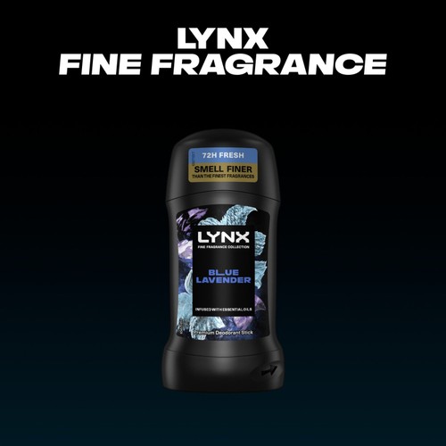Lynx Blue Lavender Men's Deodorant Stick   50ml thumbnail 3