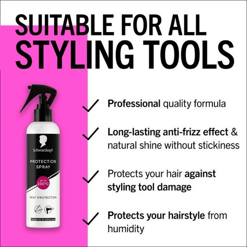 Schwarzkopf Heat Protect Spray 250ml thumbnail 3