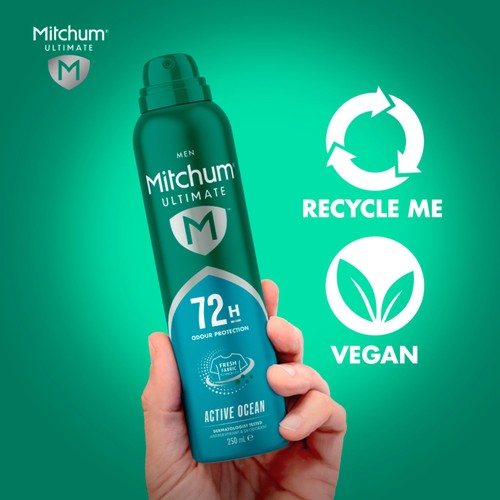 Mitchum Ultimate 72h Active Ocean Anti Perspirant & Deodorant thumbnail 4