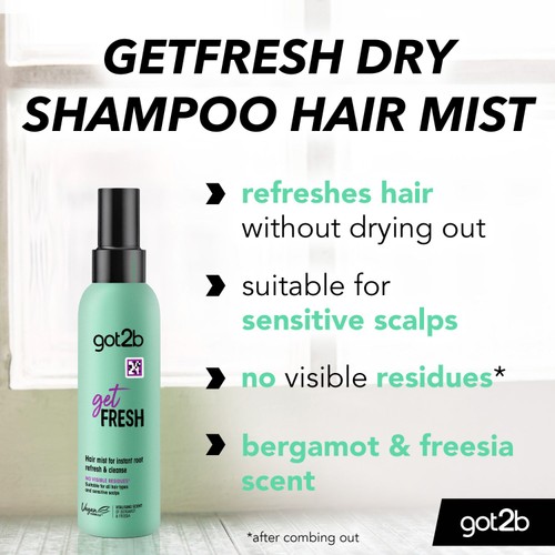Got2b Fresh Hair Mist 150ml thumbnail 2