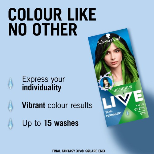 Schwarzkopf LIVE Vivid Green 024 thumbnail 2