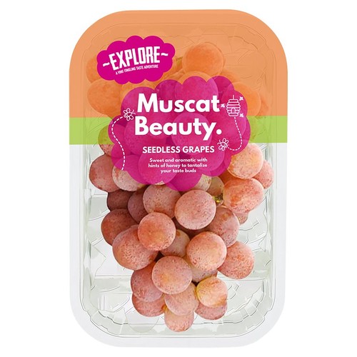 Explore Muscat Beauty Grapes 400g