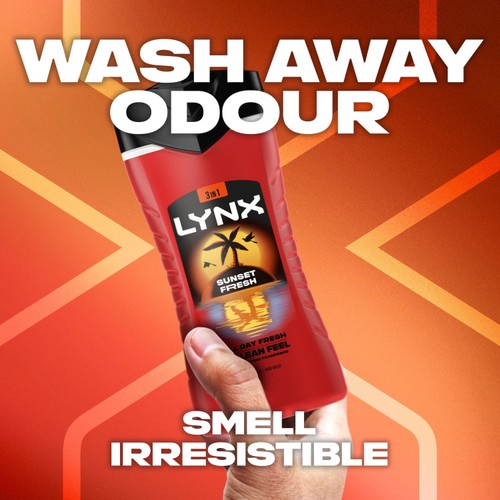 Lynx Bodywash Sunset Fresh   500ml thumbnail 3