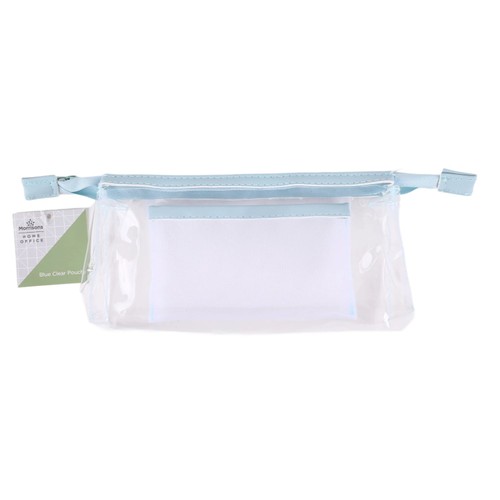 Nutmeg Clear Pouch Blue thumbnail 2