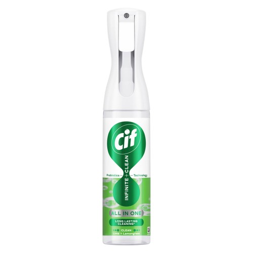 Cif Infinite Clean All in One Lime and Lemongrass Spray