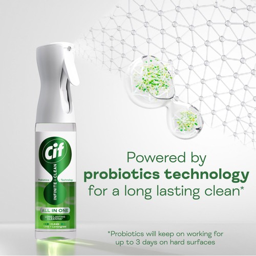 Cif Infinite Clean All in One Cleaner Spray Lime & Lemongrass 280ml thumbnail 5