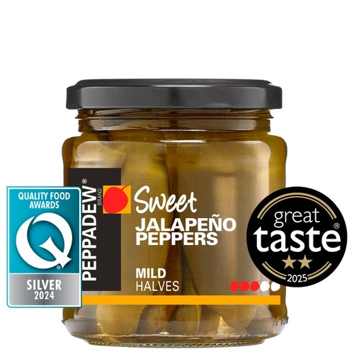 Peppadew Sweet Jalapeno Peppers Mild Halves 260g thumbnail 2