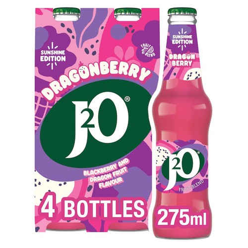 J2O Dragonberry 4 bottles