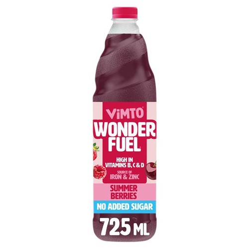 Vimto Wonderfuel Summer Berries Squash