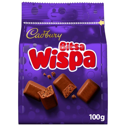 Cadbury Bitsa Wispa Chocolate Bag