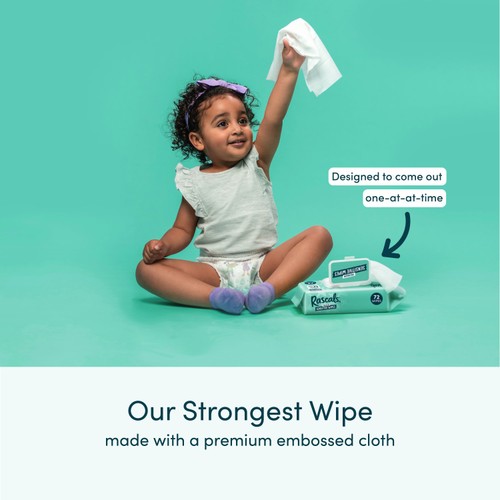 Rascals Sensitive Biodegradable Baby Wipes  thumbnail 6