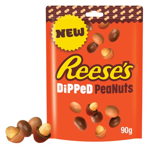 Reese's Peanut Butter and Milk Chocolate Dipped Peanuts 90g