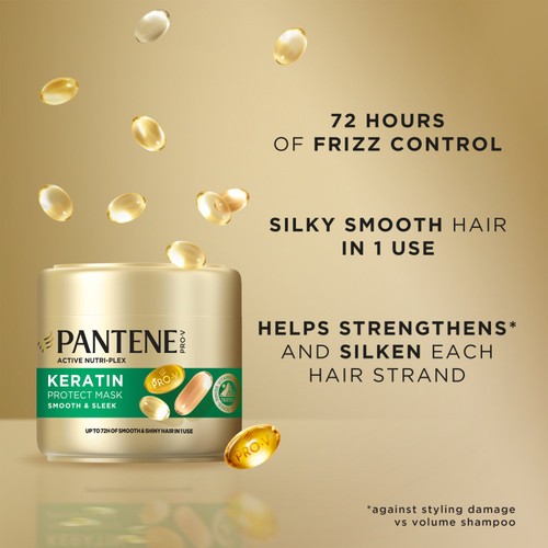 Pantene Keratin Protect Mask Smooth & Sleek 300ml thumbnail 2