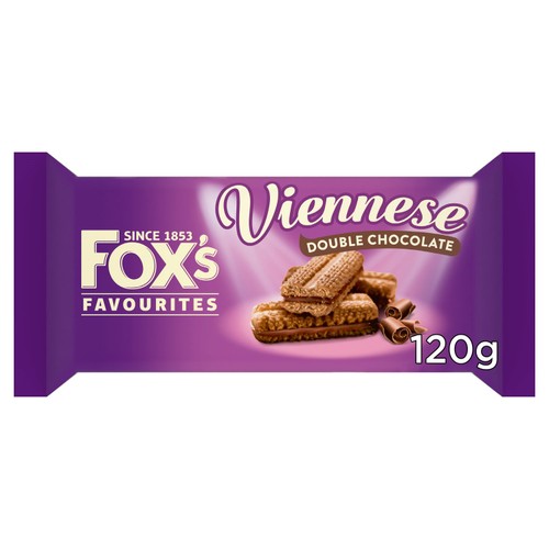 Fox's Favourites Viennese Double Chocolate120g
