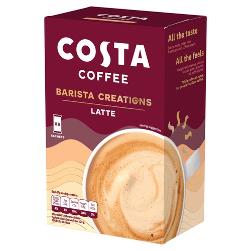 Costa Latte Sachets 6x17g thumbnail 2